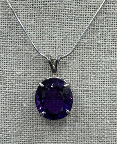 Amethyst Pendant by Suzanne Woodworth